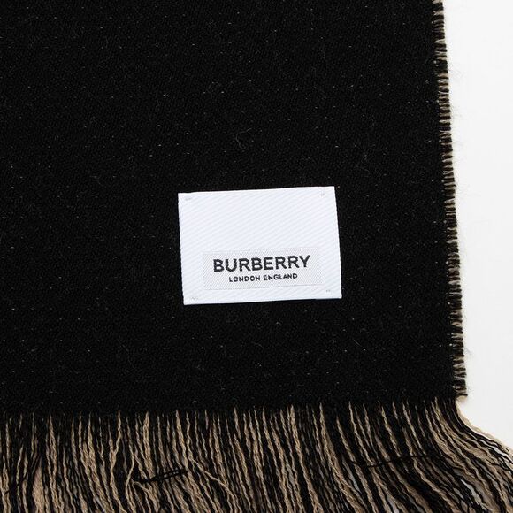 Burberry Wool Logo Scarf - Picture 4 of 4